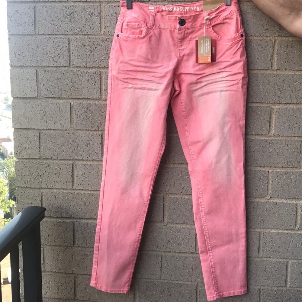 NWT Mossimo Peach Shaded Jeans sz 5 fit 6
